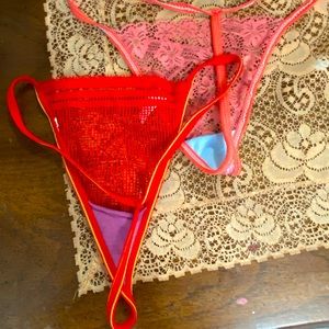 6 pairs of SEXY 🥰 g-string  thongs $12 each or $30 for all 6